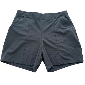 Columbia PFG Women’s Medium Black Backcast Performance Shorts 5” Stretch Fishing